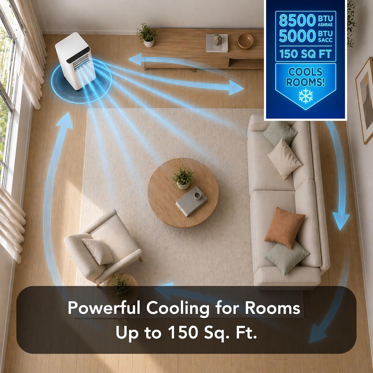 Climatiseur portable Intelligent